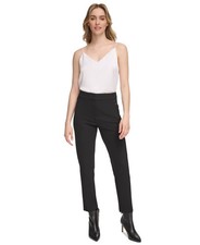 Calvin Klein Women's Pants Sz 10 Zip-Pocket Skinny Ankle