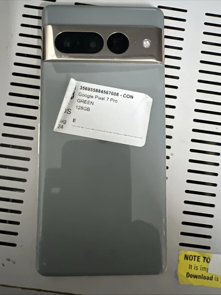 Google Pixel 7 Pro - 128GB - Green (Unlocked) Smartphone - Image 2 of 2