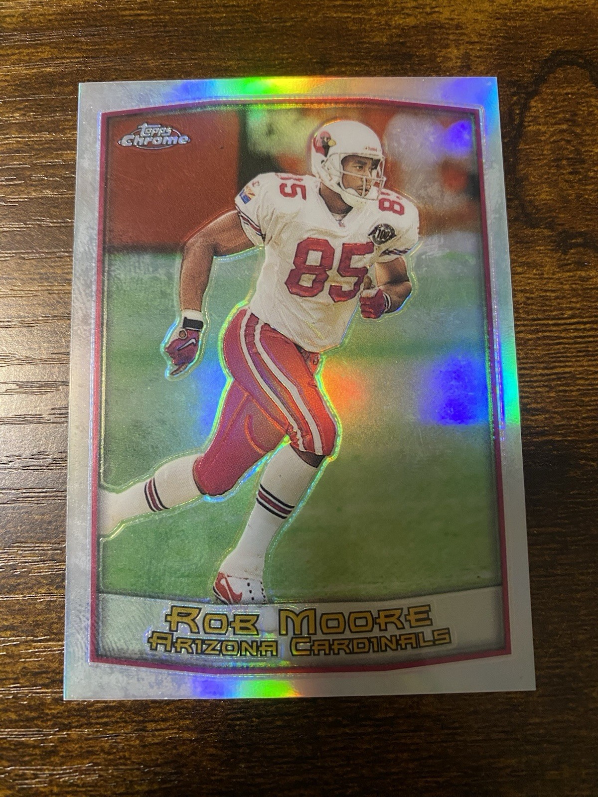 Rob Moore 1999 Topps Chrome Refractor #104 Arizona Cardinals