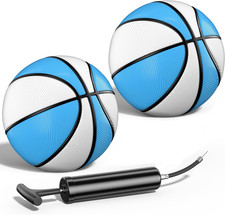 Size 6 Pool Basketball 2 Pack Official Size Floating Basketball for Pool Hoo