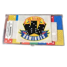 Set Of 28 DELUXE Unbranded Multi-colored Wooden Dominoes
