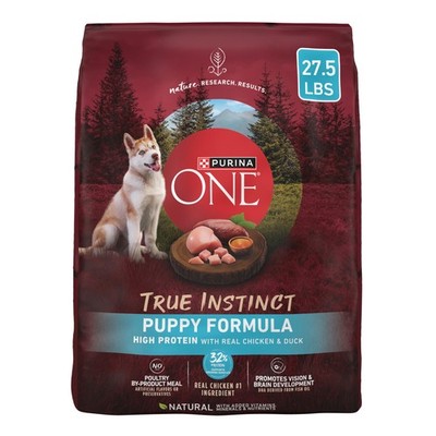 Purina ONE True Instinct with Real Chicken and Duck 27.5 Pound (Pack of 1) 