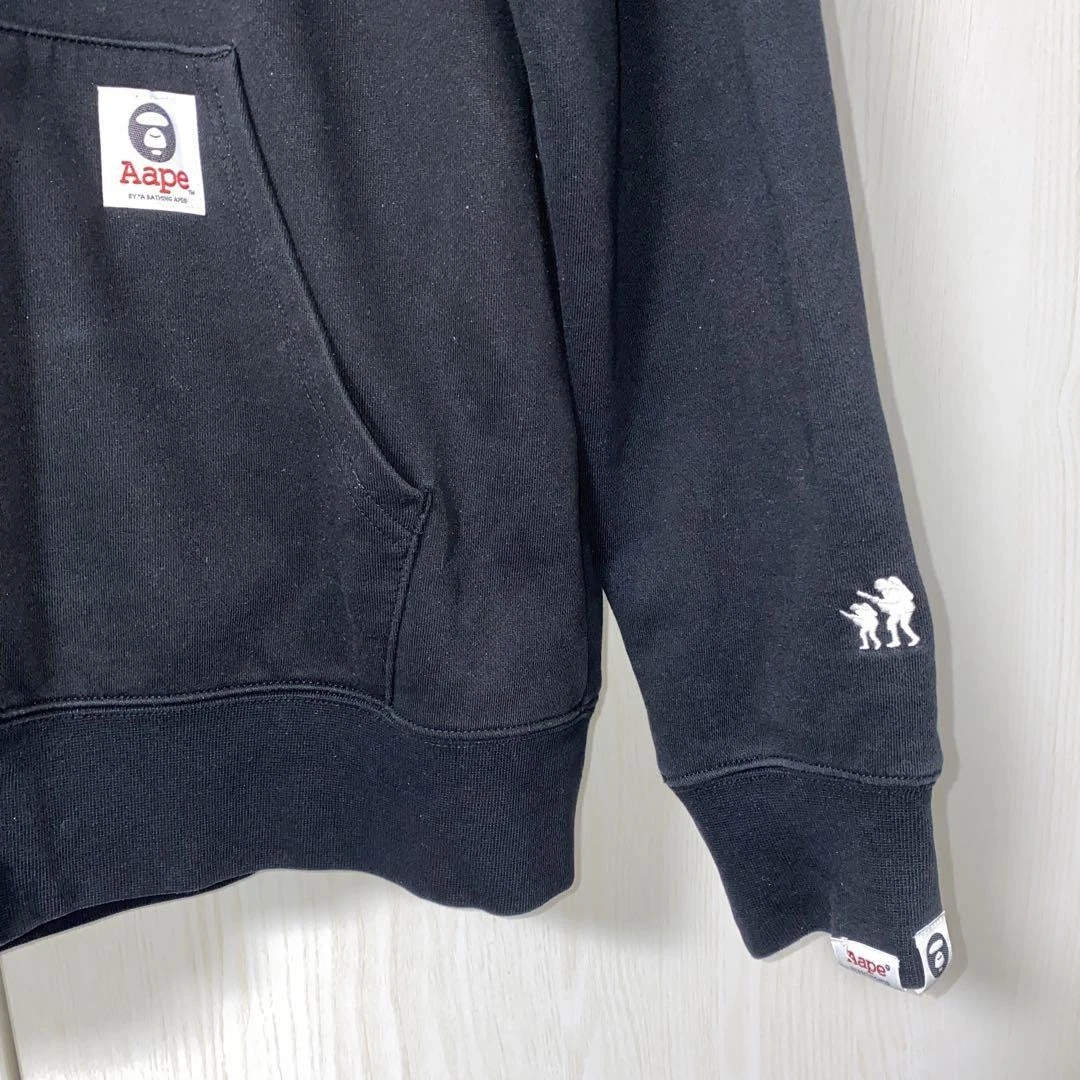 A BATHING APE (BAPE) Felpa con cappuccio Bape Dragon Ball UOMO JP taglia L usata in buone condizioni nera