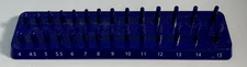Kobalt  28 Socket Storage Tray Organizer Polymer 4mm-15mm