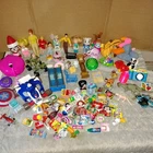 Vintage Mixed Toy Lot Mini Brands Polly Pocket Doll House Figures Happy Meal TY
