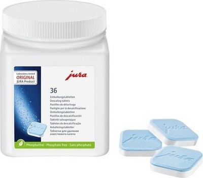 Jura Entkalkungstabletten 36 Tabletten Dose Entkalker Tabs Gastro 70751