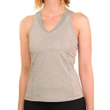 Women's Dri More Core Racerback Tank Top Shelf Bra Built-In Gym Workout Activewe