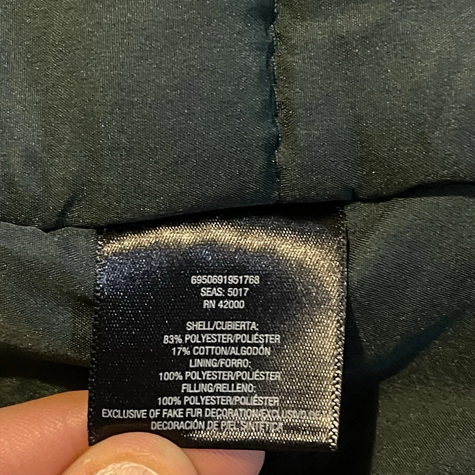 Jaqueta Everlast Adulto XL Verde Esporte Acolchoado Bolsos Pesados Casual Zíper Completo - Imagem 4 de 4