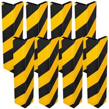 Garage Wall Protectors 8 Pcs Foam Corner Guards Reflective Edge 15.7 Inch