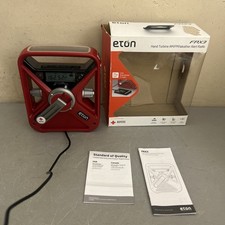 ETON FRX3 emergency weather AM FM alert radio with phone charger hand turbine