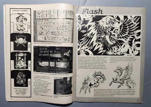 original vintage '87 tattoo VIII mag nyc irezumi bert grimm roy boy spider webb image 7