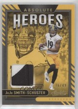 2021 Panini Absolute Heroes Memorabilia Prime 16/49 JuJu Smith-Schuster 0c6
