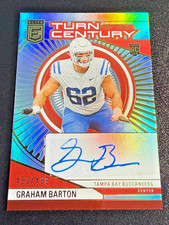 2024 Donruss Elite Graham Barton #TCA-GBA Turn of Century Auto /499 RC