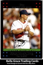 2007 Topps Updates & Highlights Daisuke Matsuzaka #UH210 Boston Red Sox MLB 