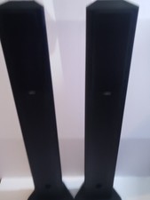 Yamaha NS f120 Stereo Speakers Front Left and Right W/ Stands