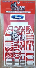 Gofer 51108 Racing Ford 427 Competition Engine Parts Pack plastic model kit 1/25