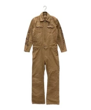 Indian Motorcycle Men's Brown Coveralls Workwear M Durable Cotton Casual