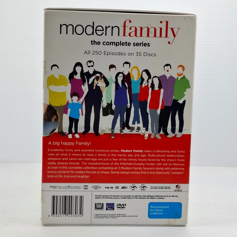 Modern Family Complete Series - Season 1-11 - Box Set, DVD, 2020 - image 2 of 3