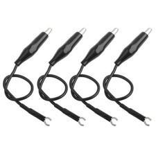 4Pcs Oscilloscope Probe Ground Lead Wire Cable Oscilloscope Accessories Part