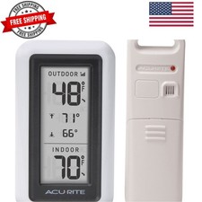 Digital Thermometer with Indoor, Outdoor Temperature and Daily High and Lows ...