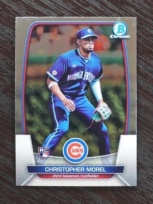 2023 Bowman Chrome #71 Christopher Morel - Chicago Cubs Rookie (RC)