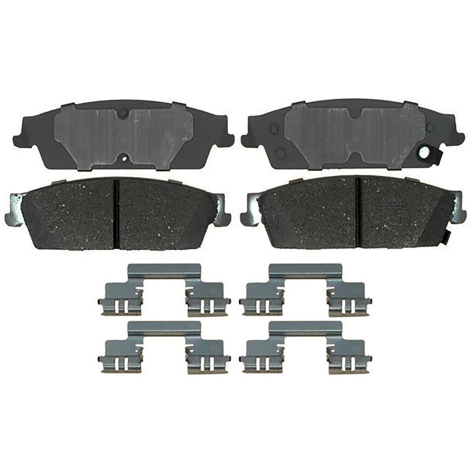 Pastillas de freno delanteras traseras para GMC Sierra 1500 AWD 4,3 L 2008 2009 2010 2011 2012 2013 Foto 3 de 4