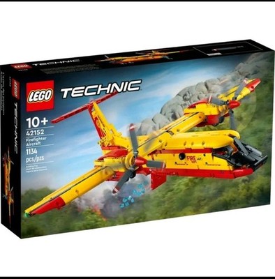 LEGO Technic Löschflugzeug 42152 Feuerwehr Spielzeug, Ab 10 Jahren