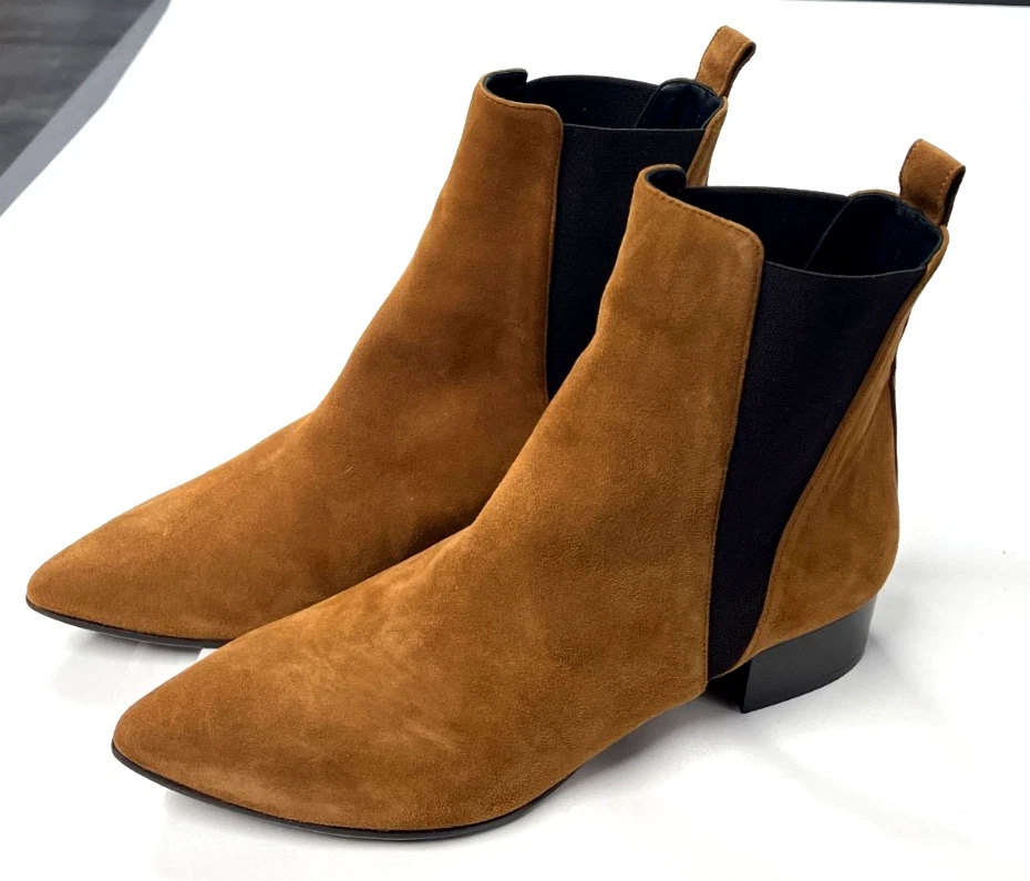 ALBERTO ZAGO Stiefel Stiefeletten Leder size 38.5 neue Kollektion UVP 199,- - Bild 3 von 4