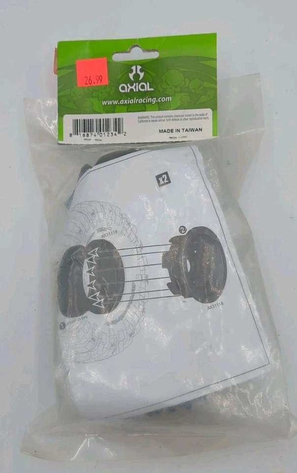 Axial AX31118 2.2 Walker Evans Wheels IFD - Black - New - Image 3 of 4