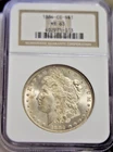1884 CC US Morgan Silver Dollar $1 Key Date NGC MS63