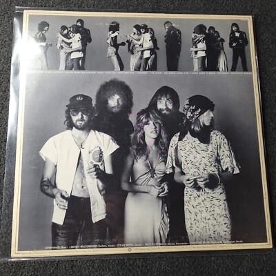Fleetwood Mac Rumours LP 1977 BSK-3010 First Press With Insert VG