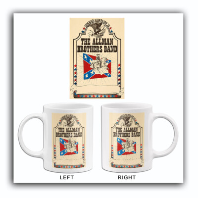The Allman Brothers Band - 1974 - Summer Campaign - Concert Mug | eBay