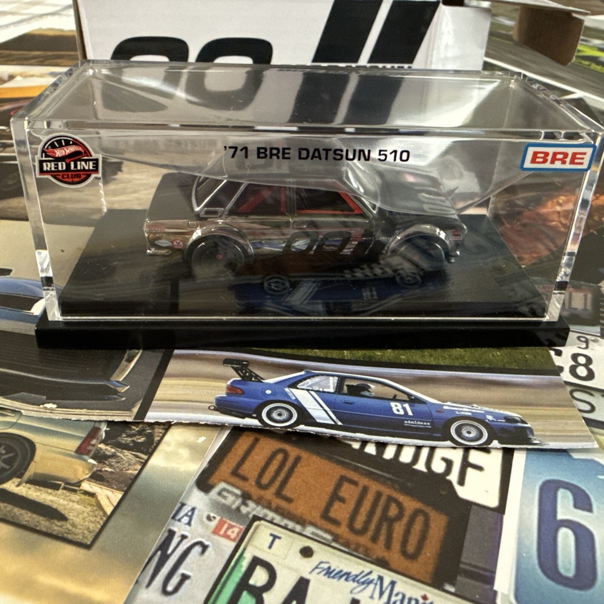 ホットウィール　RLC限定'71 BRE DATSUN 510 2024 Hot Wheels Collectors RLC Exclusive '71 BRE Datsun 510