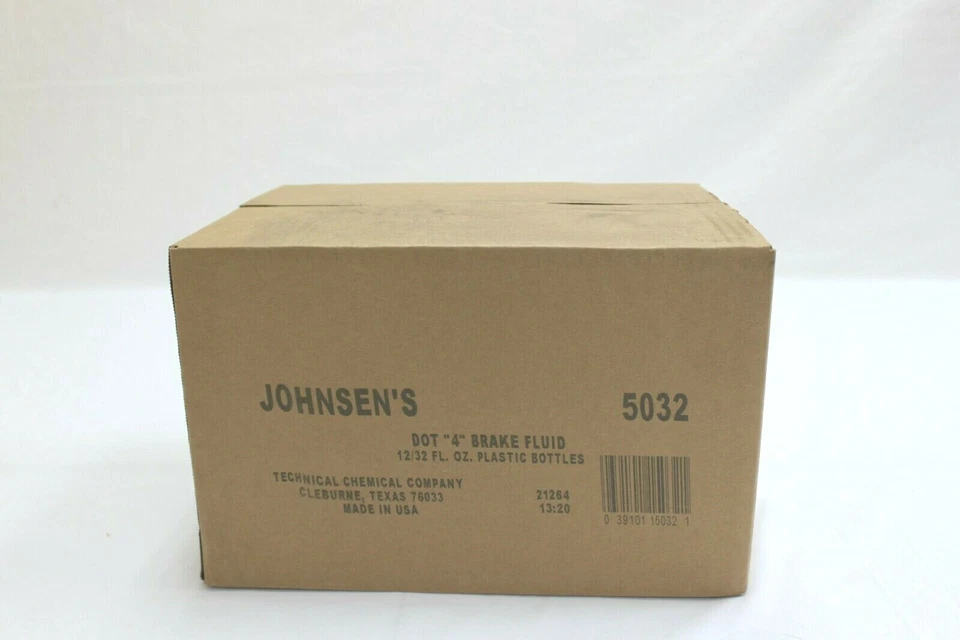 Johnsen's - Premium Synthetic - 5032 DOT-3&4 Brake Fluid - 12 Pack (32 oz ) Foto 2 de 3