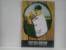 2003 Bowman Heritage Black Facsimile Signature Josh Willingham #222 Rookie RC