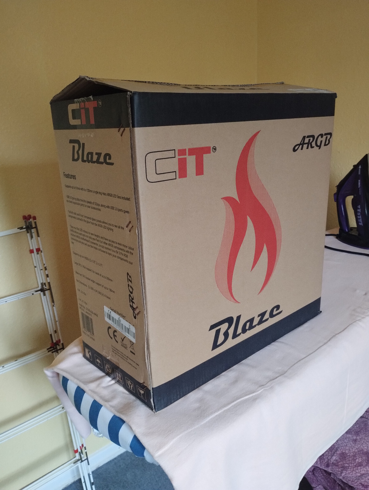 CiT Blaze PC Gaming Case MidTower ATX eBay