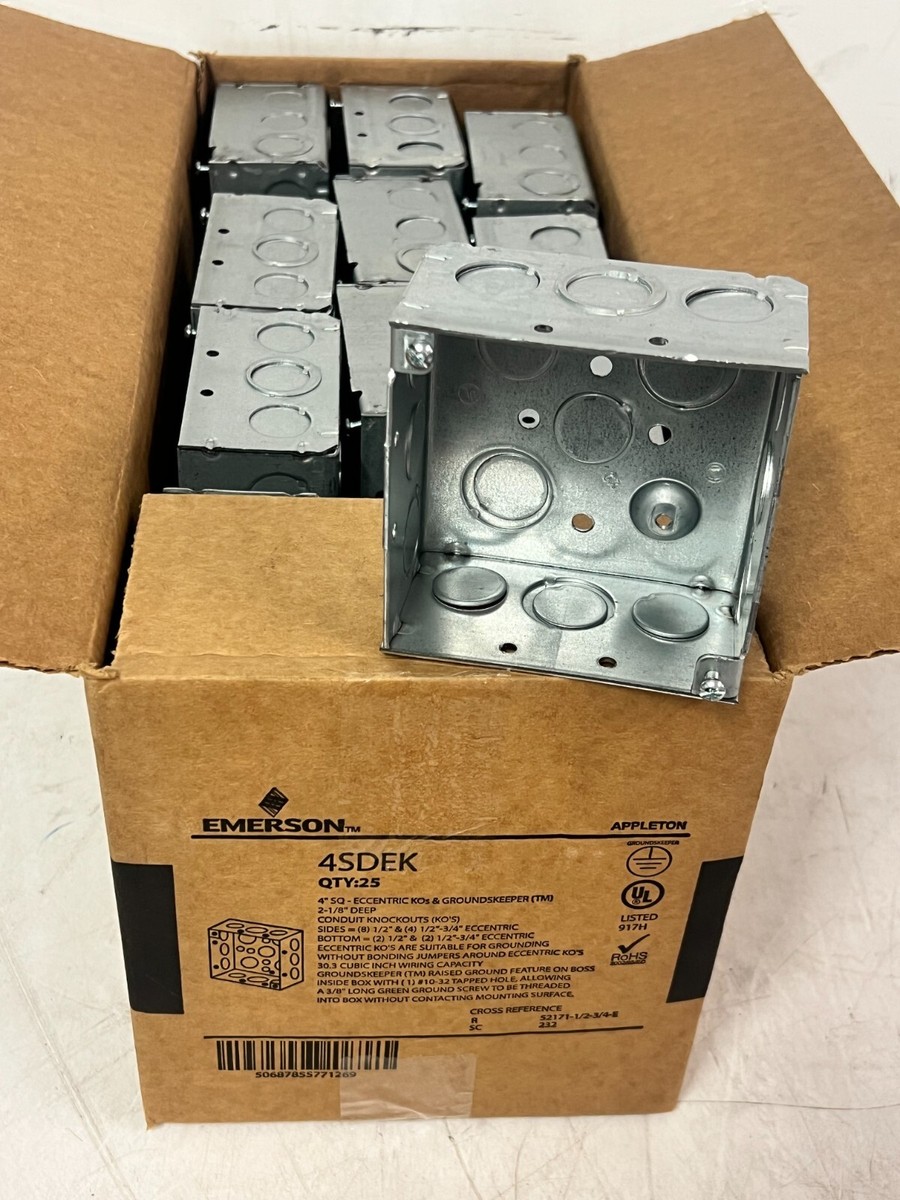 CASE OF 25 Emerson 4 CASE OF 25 Emerson 4