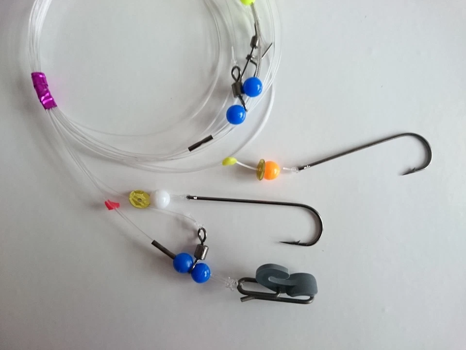 5 x  Loop Rigs (Portsmouth rig)  with BREAKAWAY IMPS  - Rays, Cod, Bass, Plaice - Image 4 of 4