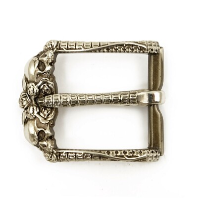 Handmade GERMAN SILVER BELT BUCKLE Trophy Western Belt Buckle - Custom Made - German Silver  main image 2