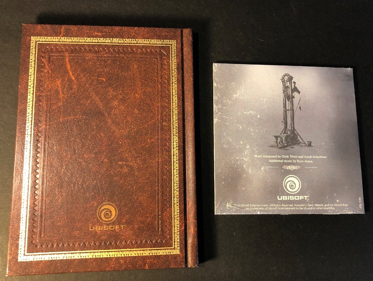 Official Assassin's Creed Unity Collectible Art Book + Soundtrack