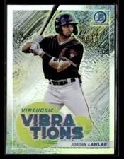 Jordan Lawlar 2022 Bowman #VV-16 Virtuosic Vibrations Arizona Diamondbacks