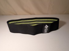4KOR Fitness Resistance Band Large Heavy Duty Glute Hip Band Black/Yellow
