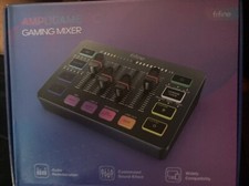 Gaming Mixer And Live Sound Card For Streamers