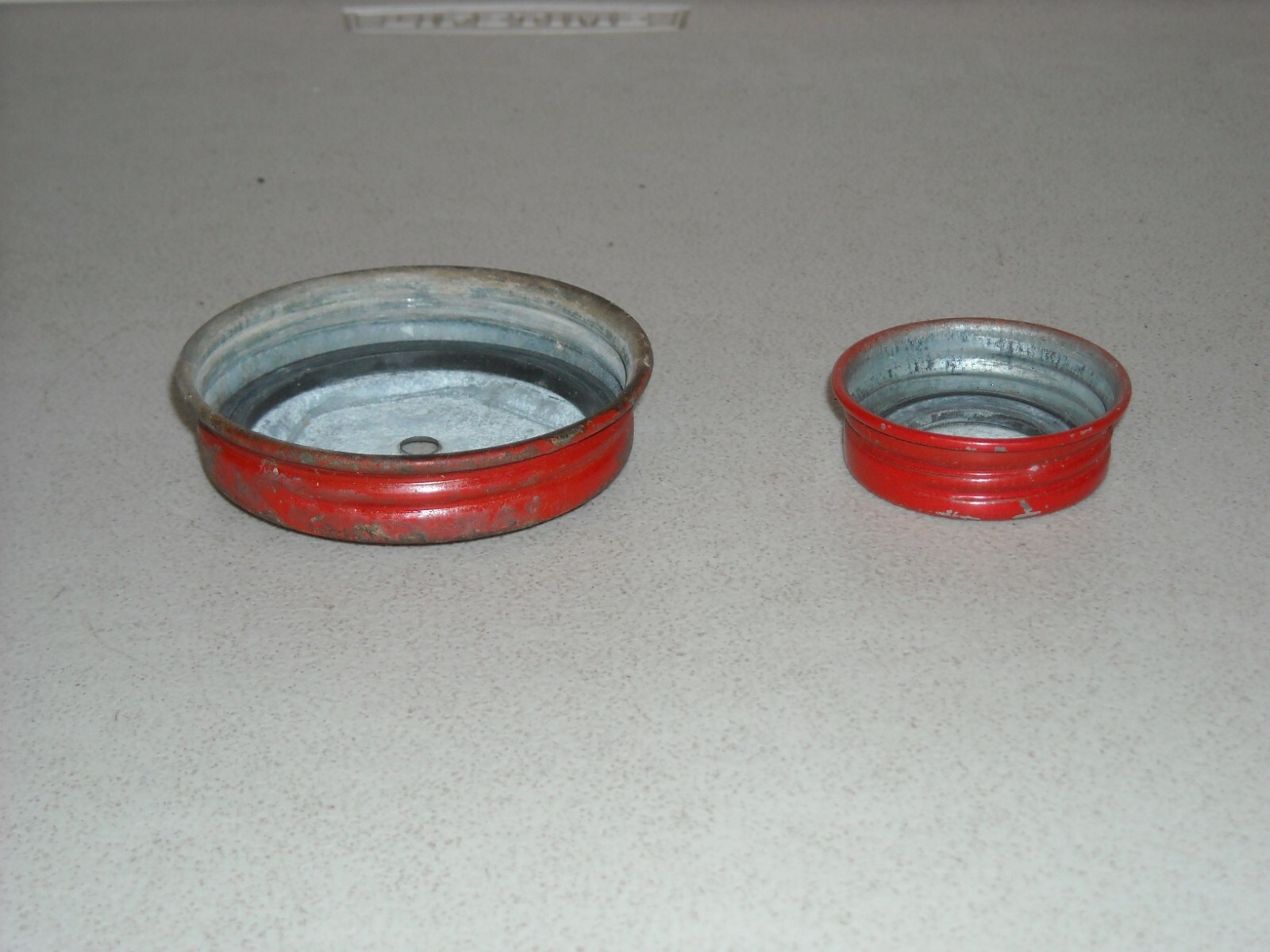 Vintage EAGLE Metal Gas Can Caps 2 1/2" & 1 1/2" Diamater eBay