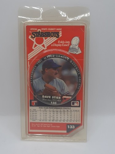 Sealed Starshots 1991 Major League Baseball Greats Badges/Pins - Picture 33 of 108