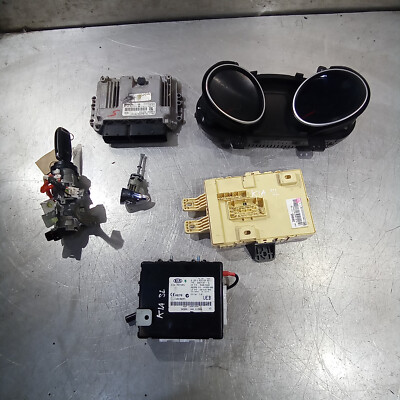 Kia Sportage MK3 2010-2015 D4FD 1.7 CRDi Steuergerät Schlosssatz Kit inkl. einem Schlüssel