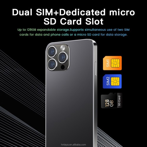i14 Android Smart Phone 6.7 inch HD touch screen Cheap Device