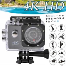 4K Action Cam Unterwasserkamera Sportkamera Helmkamera Zeitraffer Actionkameras