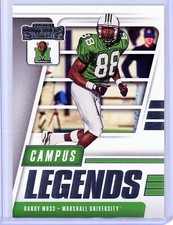 Randy Moss - 2021 Panini Contenders Draft Picks Campus Legends insert card