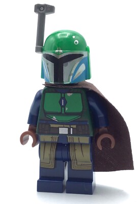 LEGO Mandalorian Tribe Warrior - Female, Dark Brown Cape STAR WARS MINIFIGURE